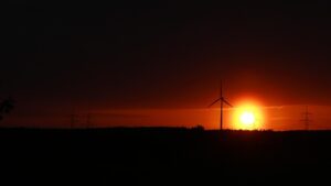 solar power windmill