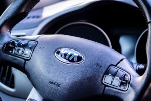 kia, car, car wallpapers, transportation, vehicle, automobile, transport, wheel, blue car