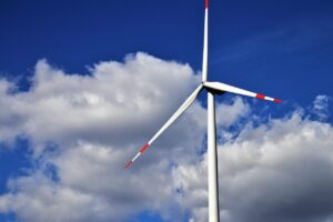 clouds, blue sky, windmill, wind, nature, figure, galaxy cycloid, the background, blue, sky, cloud, the windmills, alternative, generator, renewable, technology, wind turbines, turbine, wind energy, wind turbine