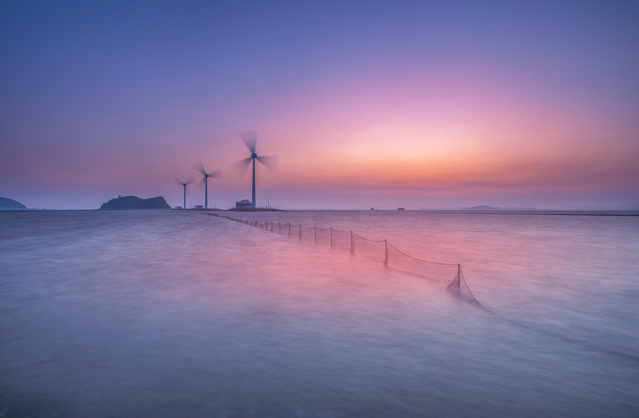 sea, windmills, sunset, ocean, water, wind turbines, wind energy, island, nature, sky, clouds, dusk, twilight, evening, scenery, scenic, windmills, wind turbines, wind turbines, wind turbines, wind turbines, wind energy, wind energy, wind energy, wind energy, wind energy, scenery, scenery, scenery