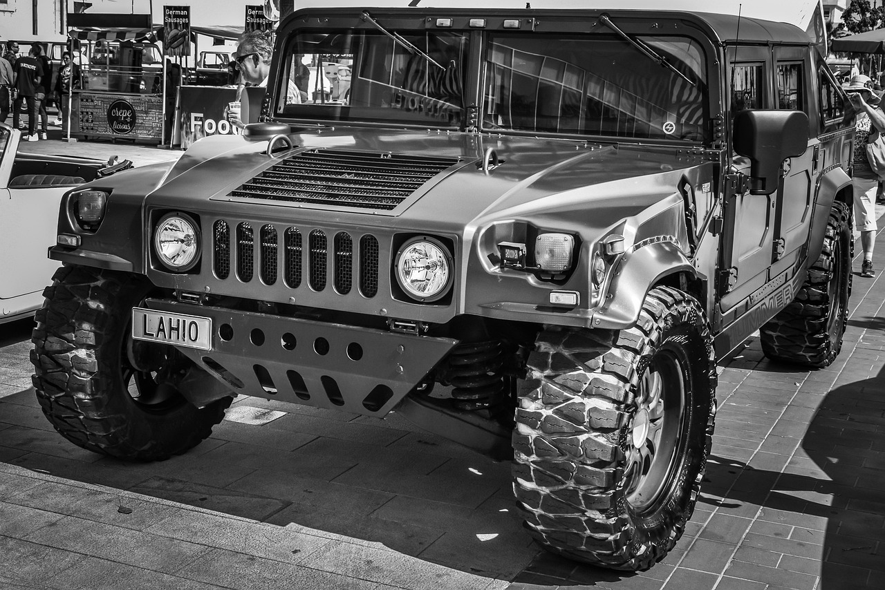 car, automobile, vehicle, transportation, style, luxury, powerful, gray car, car wallpapers, gray power, hummer
