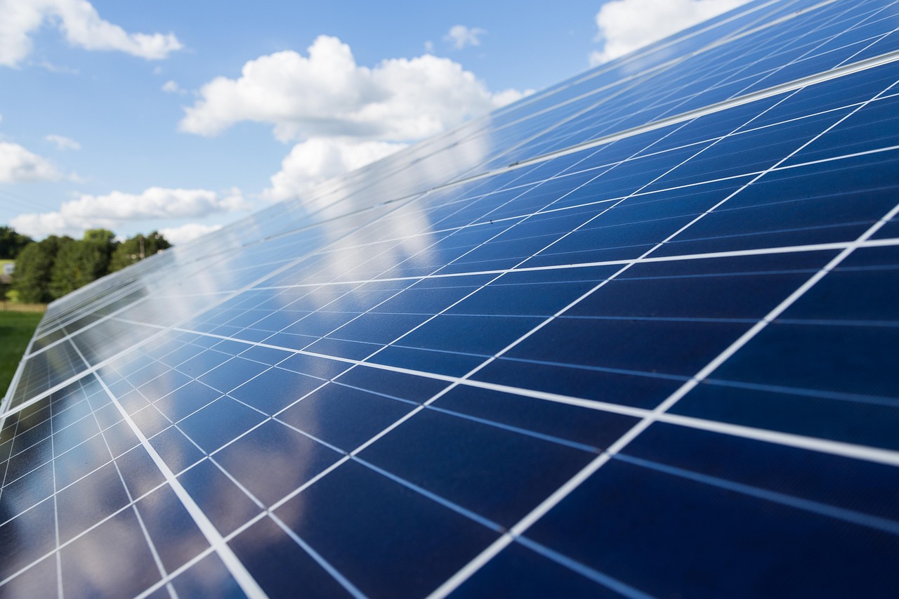 photovoltaic, solar system, energy, clouds, renewable energy, solar, solar power, nature, power generation, solar photovoltaic, green energy, electricity, heaven, reflection