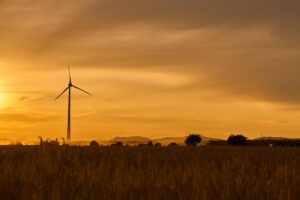 wind power, energy, nature, wind energy, eco-friendly, environmental technology, power generation, power supply, landscape, rotor blades, propeller, sky, silhouette, black, dark, sunset, lighting, afterglow, twilight, wind park