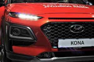 car, hyundai kona, car wallpapers, auto show zagreb 2018, modern technology, public show, suv vehicle, transportation system