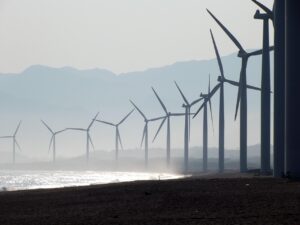 beach, wind farm, bangui, nature, ilocos norte, alternative electricity, alternative energy, philippines, green energy, renewable energy