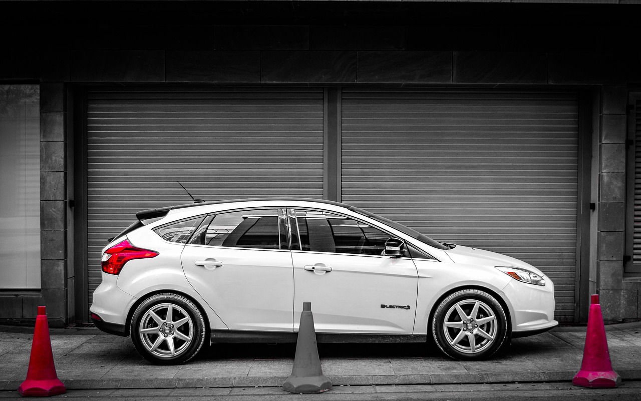 ford, focus, electric, gray focus
