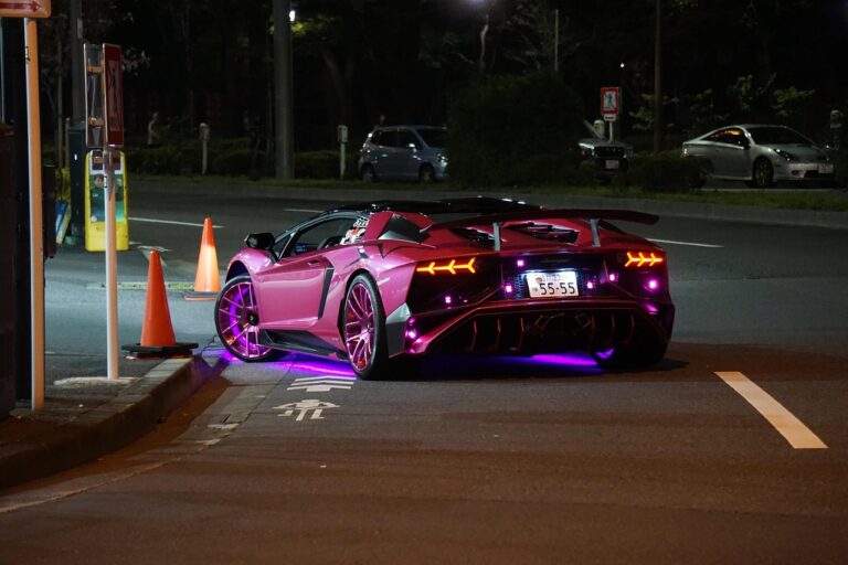 tokyo, night, lamborghini, street car, lighting, at night, streets, neon, pink, tuning, city, light, urban, style, eve, automobile, traffic, lamborghini, lamborghini, lamborghini, lamborghini, lamborghini