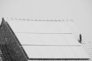 houses, solar energy, roof, power generation, energy, electricity, energy transition, renewable energy, technology, eco friendly, electricity generation, air, clouds, sun, roof tiles, roof panels, snow, winter, yield, solar panels