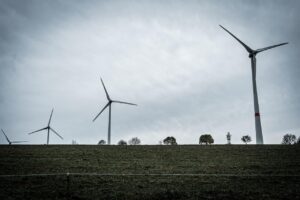 wind, energy, nature, clean, turbine, electricity, germany, sky, clouds, weather, sustainable, power, atmospheric, black